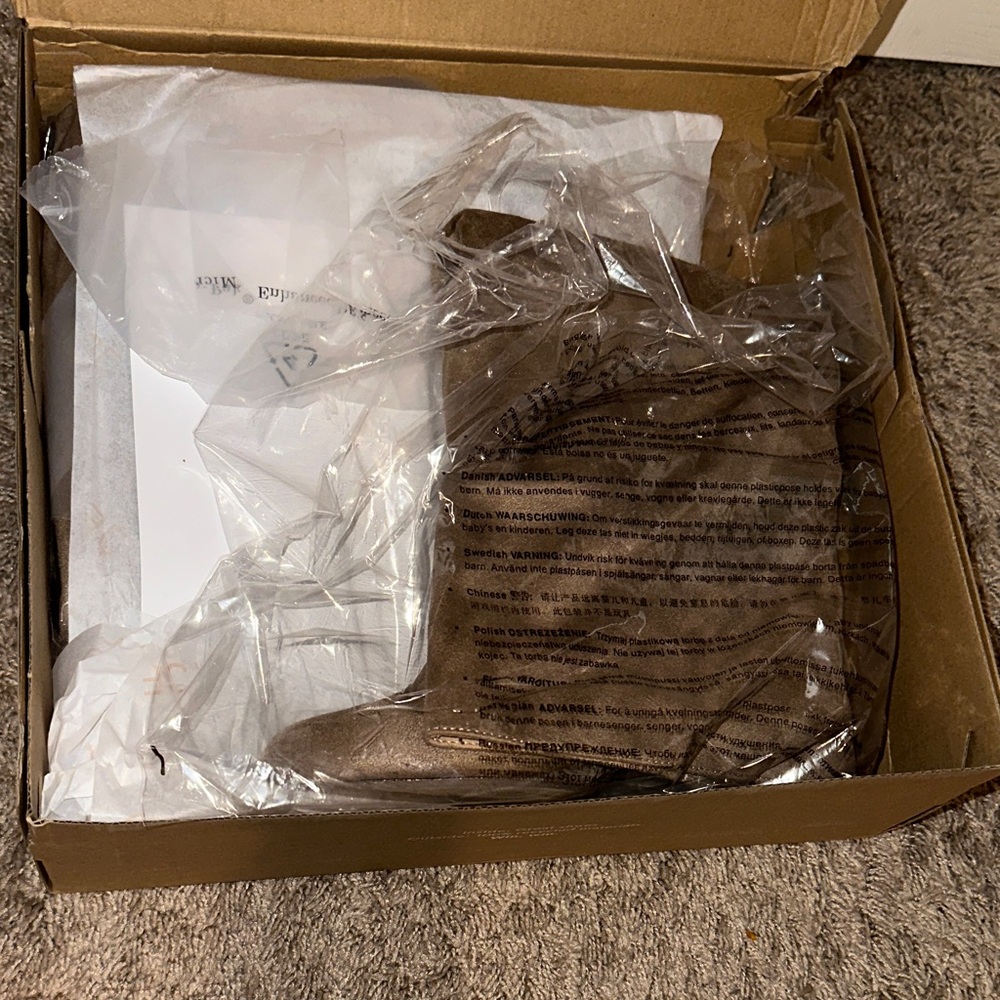 JustFab Brown Heeled Boots